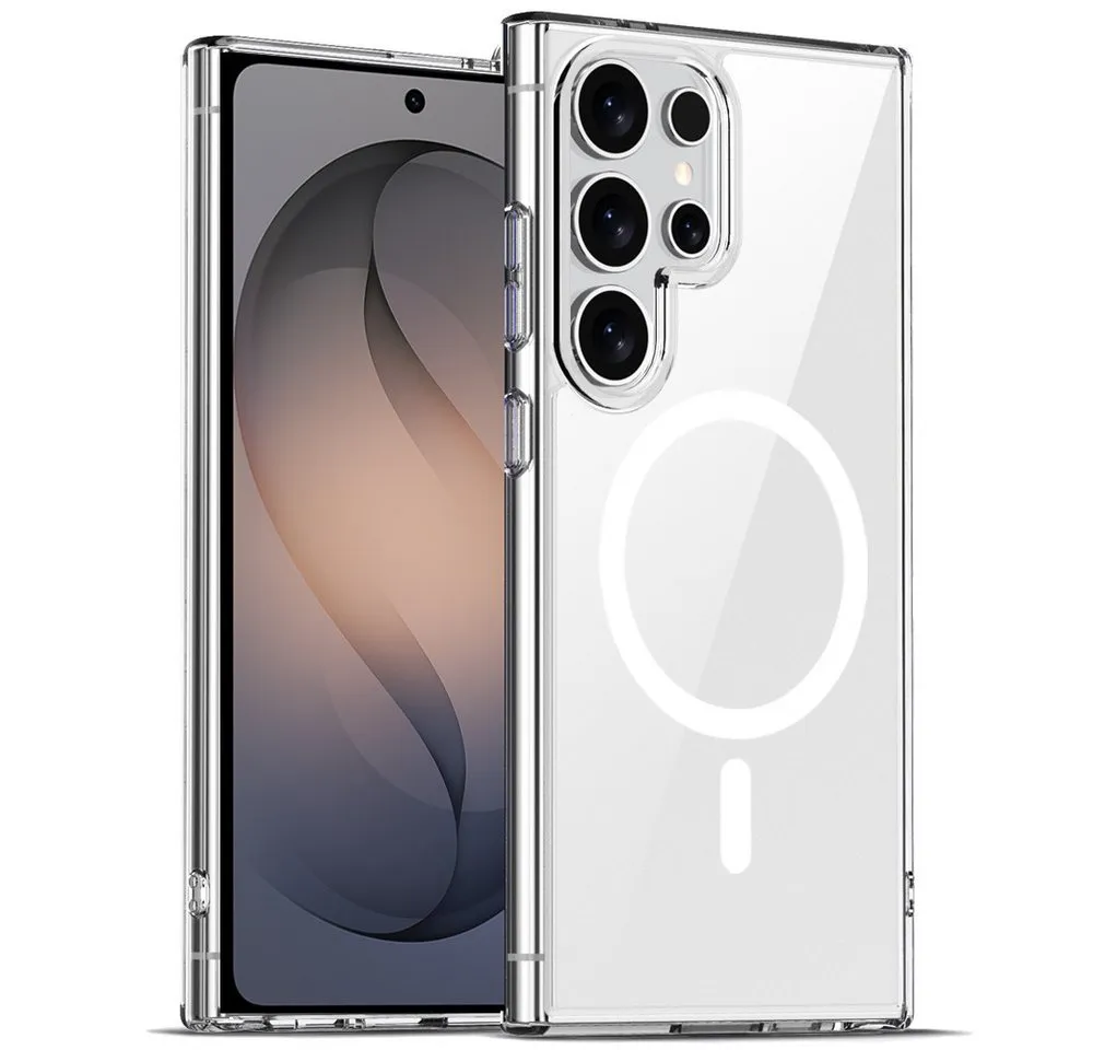 FITSU Handyhülle Case für Galaxy S26 Ultra Hülle Transparent MagSafe kompatibel 6,9 Zoll, Schutzhülle für Samsung Galaxy S26 Ultra Case Hybrid Hülle Cover