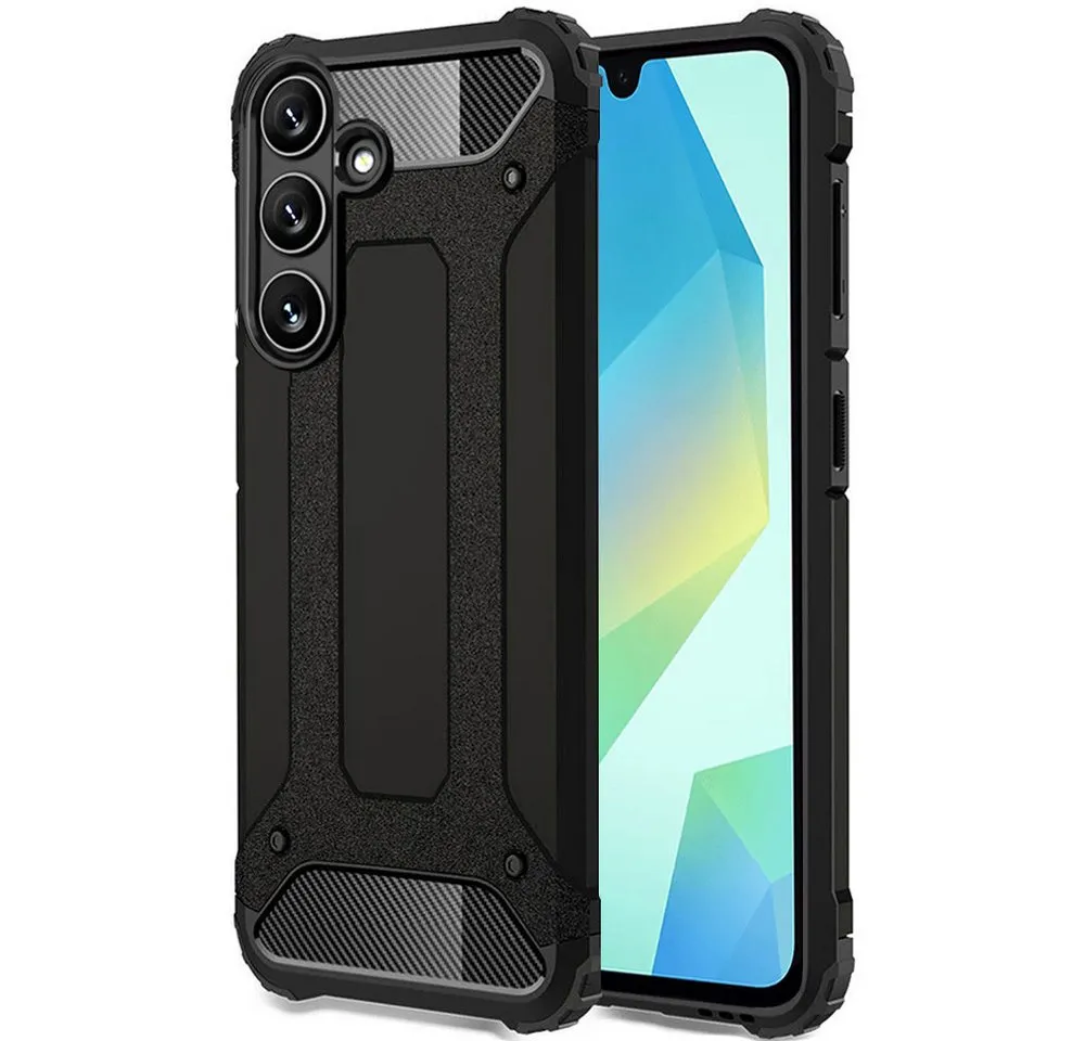 FITSU Handyhülle Outdoor Hülle für Samsung Galaxy A16 Case Armor Cover 6,7 Zoll, Handyhülle Outdoor Case für Galaxy A16 4G/5G Hülle mit Eckenschutz
