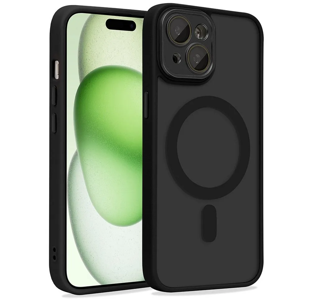 FITSU Handyhülle Schutzhülle für iPhone 15 Hülle mit Kameraschutz Case Handyhülle 6,1 Zoll, Handy Case für iPhone 15 Handyhülle, MagSafe kompatible Hülle