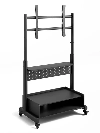 FITUEYES TV-Ständer, (bis 85,00 Zoll, Rollbar)