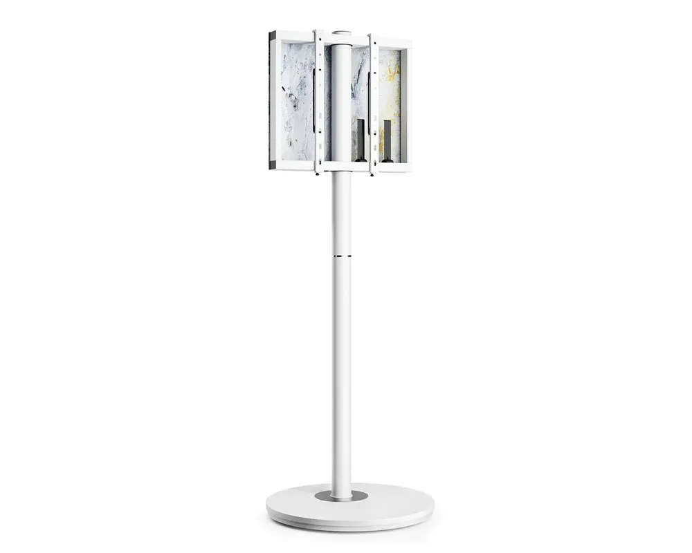 FITUEYES TV-Ständer mobile TV-Halterung mit Rollen, 32-65 Zoll, (bis 65,00 Zoll, höhenverstellbar)
