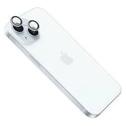 Fixed Kameraglas Kameraobjektiv-Schutzglas für Apple iPhone 15/15 PLUS Silber