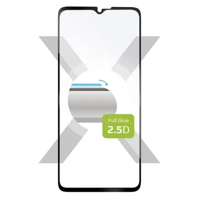 Fixed Szkło hartowane ochronne Full-Cover pro Samsung Galaxy Xcover6 Pro czarne