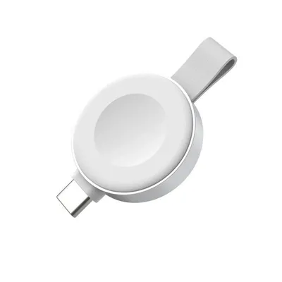 Ladegerät Wireless Fixed FIXORB2-WH für Smartwatch USB Weiß