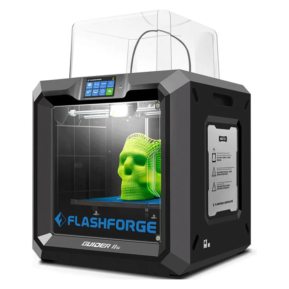 3D-Drucker Flashforge Guider IIs Wifi Ethernet USB Sichtfenster 280x250x300 mm