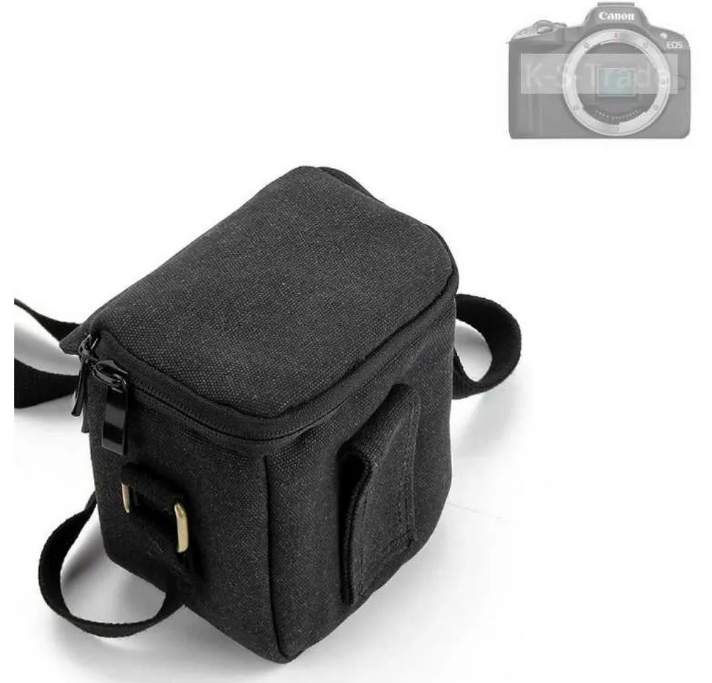K-S-Trade Kameratasche für Canon EOS R50, Umhängetasche Schulter Tasche Tragetasche Kameratasche Fototasche