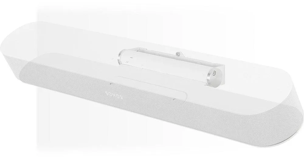 Wandhalterung für Sonos Beam weiß Lautsprecher-Halterung