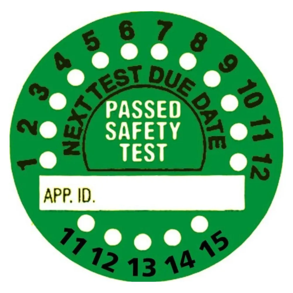 Fluke Pass560R-02 Geräteaufkleber fü