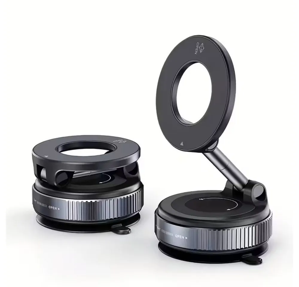 Fomax Handy-Halterung multifunktional mit starkem Magnet, (Flexibel drehbar für Auto, Schreibtisch, Navigation, Video & Streaming)