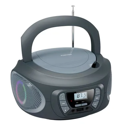 Fonestar Boom-One-G Radio CD/USB/MP3/FM Grau