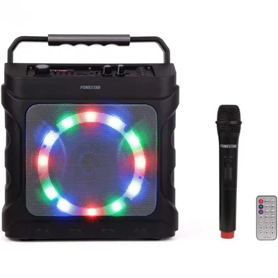Fonestar Partybox Karaoke-Lautsprecher 20W Schwarz