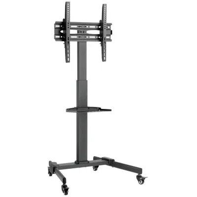 Fonestar STS-4244N Bodenständer für 32" bis 65" Fernseher, VESA 100x100 bis 400x400, 35kg, Schwarz