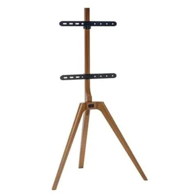 TV Standbodenhalterung Fonestar STS-M5044 Holz 45-65 Zoll drehbar schwarz/nussbaum