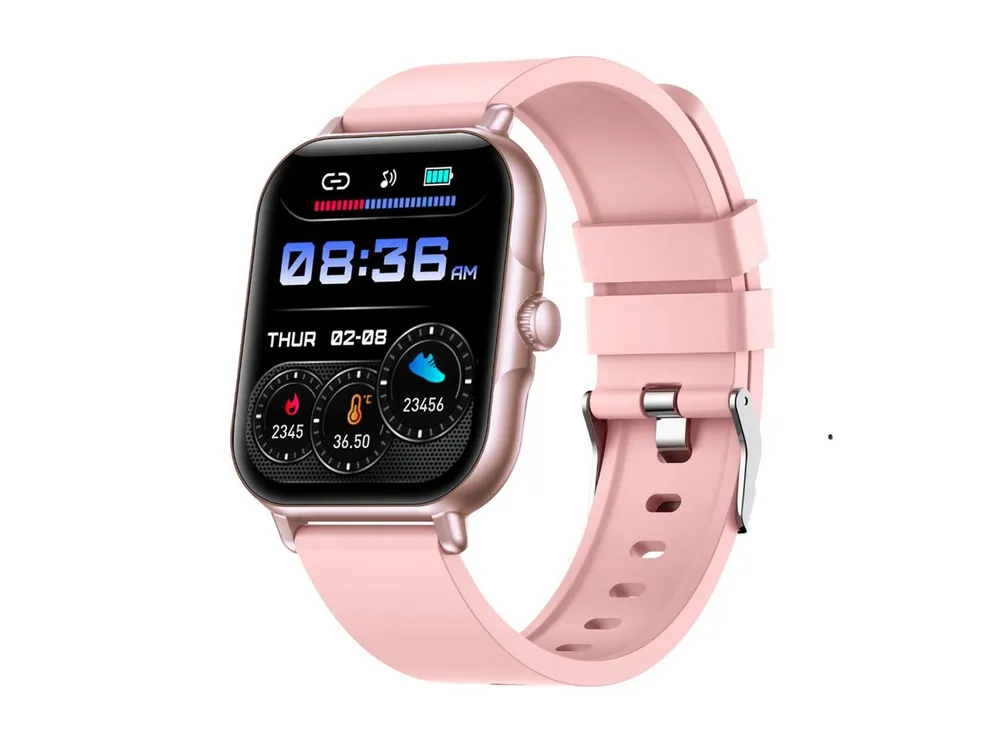 fontastic Smartwatch 1.83 Zoll Bluetooth Anrufe Fitness Tracker Puls SpO2 Smartwatch