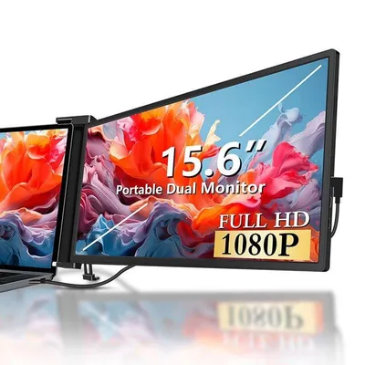 Monitor FOPO S3 15,6" FullHD 60Hz IPS USB-C Mini HDMI Schwarz