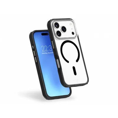 Force Case Air Xtrem Frost Hybriddefense® Schwarze Robuste Hülle für iPhone 17 Pro