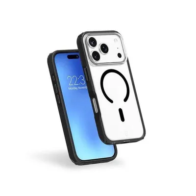 Force Case Air Xtrem Frost Matte Stoßfeste Hülle Schwarz für iPhone 17 Pro Max