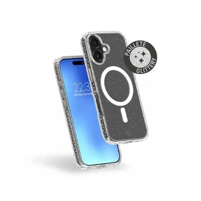 Force Case Air Xtrem Magsafe Transparente Glitzer Hybrid Defense Hülle für iPhone 17