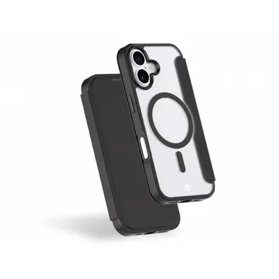 Force Case Folio Verstärkte MagSafe TPU Recicelt Schwarz für iPhone 17