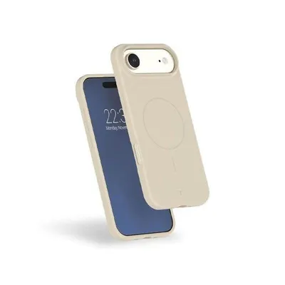 Force Case Verstärkte Silikonhülle Beige Matt MagSafe für iPhone Air