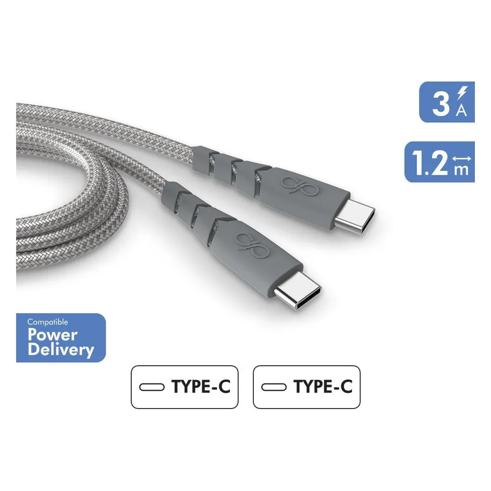 Force Power USB-C/USB-C-Kabel (1.20 m, USB 3.2 Gen 1)