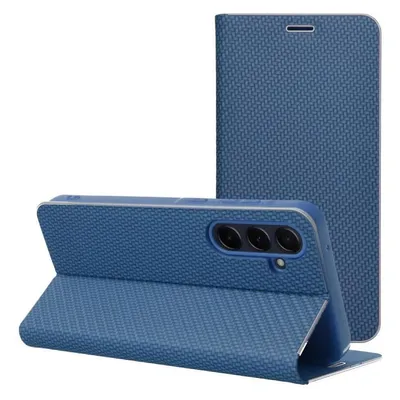 Forcell Book case OEM LUNA Book Carbon for XIAOMI Redmi Note 11 / 11S blue