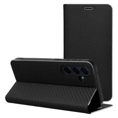 Forcell Book case OEM LUNA Book Carbon for SAMSUNG A53 5G black