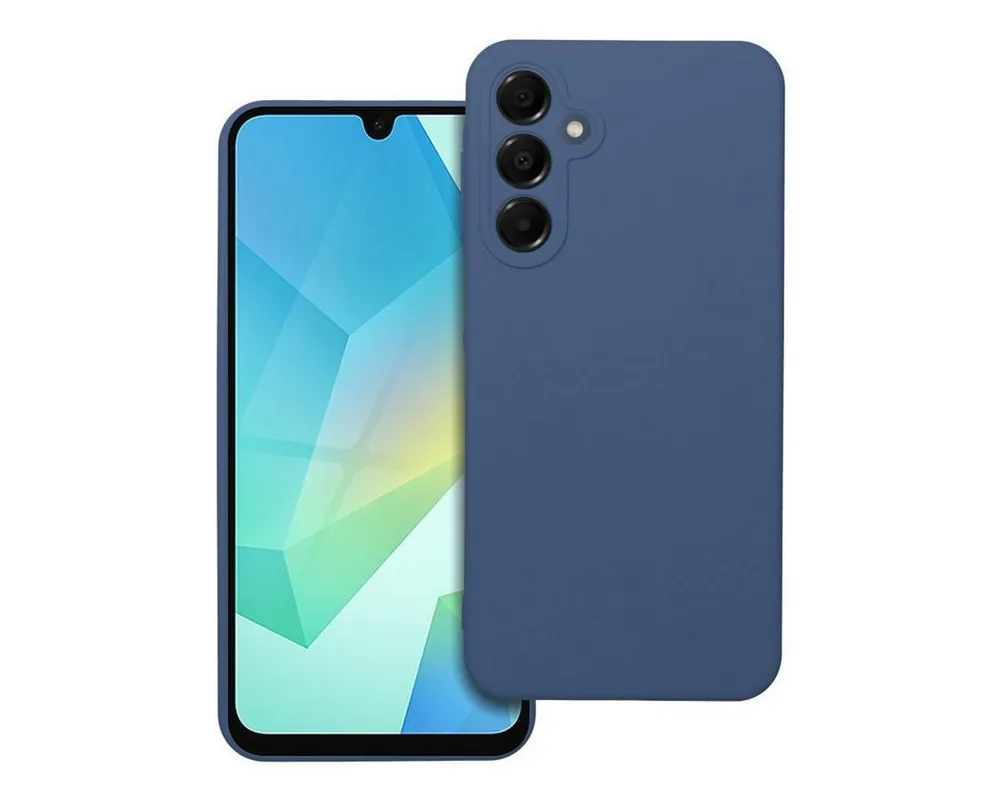 Forcell Handyhülle Soft Touch Handyhülle Blau Kompatibel mit Samsung Galaxy A16 5G