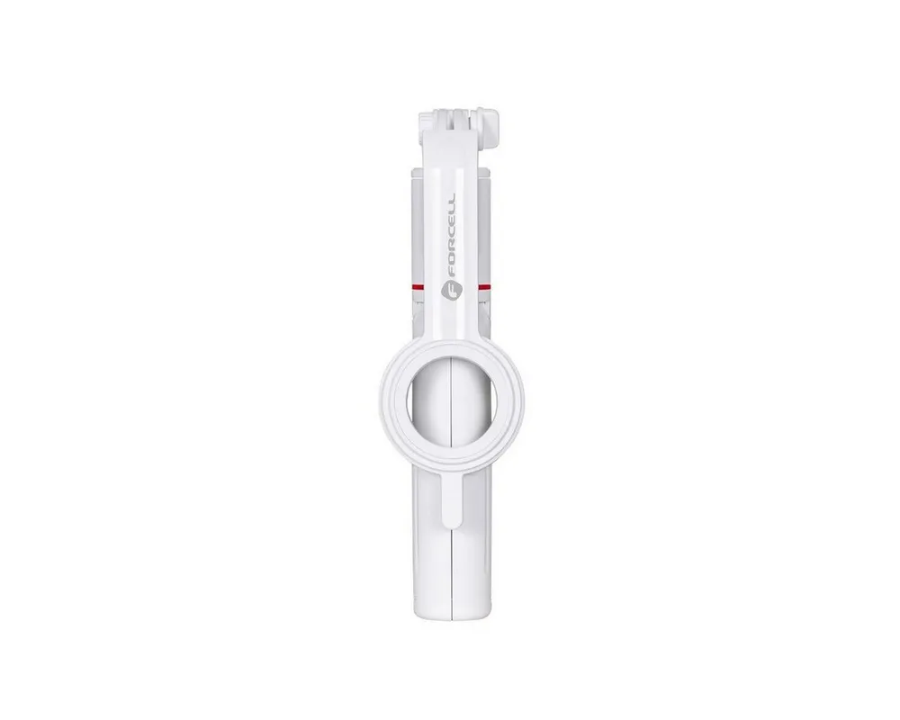 Forcell Selfie-Stick FORCELL Selfie Halter MagSafe S100M mit Fernbedienung weiß