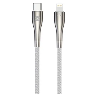 Forever Schlankes Kabel USB-C - Lightning 1,0 m 27W weiss