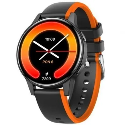 Forever iGo Watch 4 Bluetooth 46mm AMOLED Schwarz IP67 Pulsmesser Schlaftracking