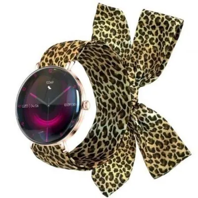 Forever SB-370 Lucca Bluetooth 46mm AMOLED Roségold IP68 Herzfrequenz Schlaftracker