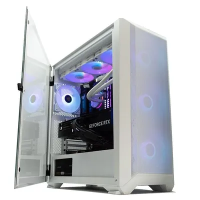 Forgeon Airflow Arcanite ARGB Mesh ATX Tower Weiß
