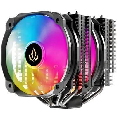 Forgeon Air Windlord RGB 6Pipes 2x140mm Dual Heatsink CPU Cooler Schwarz