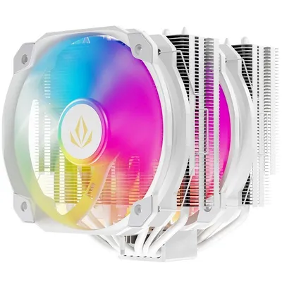 Forgeon Air Windlord RGB 6Pipes 2x140mm Dual Heatsink CPU Cooler Weiß