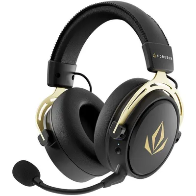 Forgeon General Kabellose Gaming-Kopfhörer PC/PS4/PS5/Xbox/Xbox X/Switch Schwarz