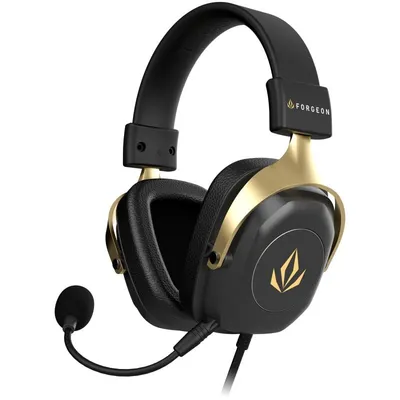 Forgeon Sergeant Gaming-Kopfhörer 7.1 PC/PS4/PS5/Xbox/Xbox X/Switch Schwarz