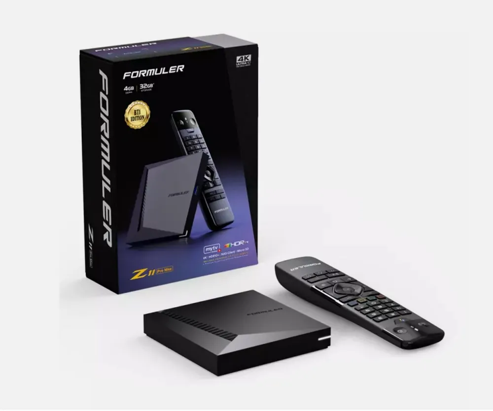 FORMULER Formuler Z11 PRO MAX BT1-Edition Android 11 OTT Medien Player Netzwerk-Receiver