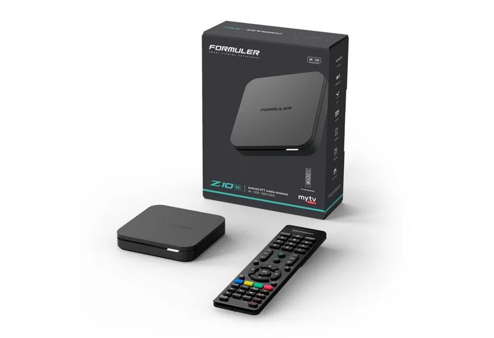 FORMULER Streaming-Box Z10 SE 4K Android 10 OTT Medien-Streamer 2GB RAM 4GB Flash und WLAN