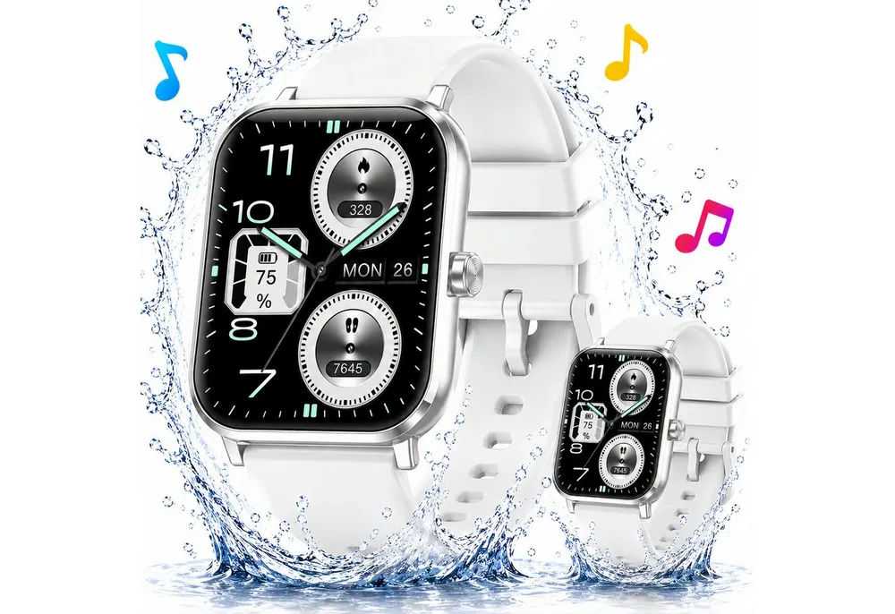 Forrlite 2026 Smartwatch Damen Herren mit 7 Tagen Akkulaufzeit,1,83" HD Smartwatch