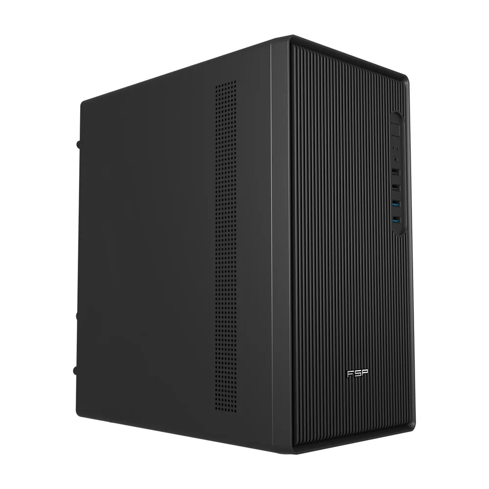 Gehäuse Fortron S120-B Mini Tower mATX mITX Schwarz SFF 120 mm