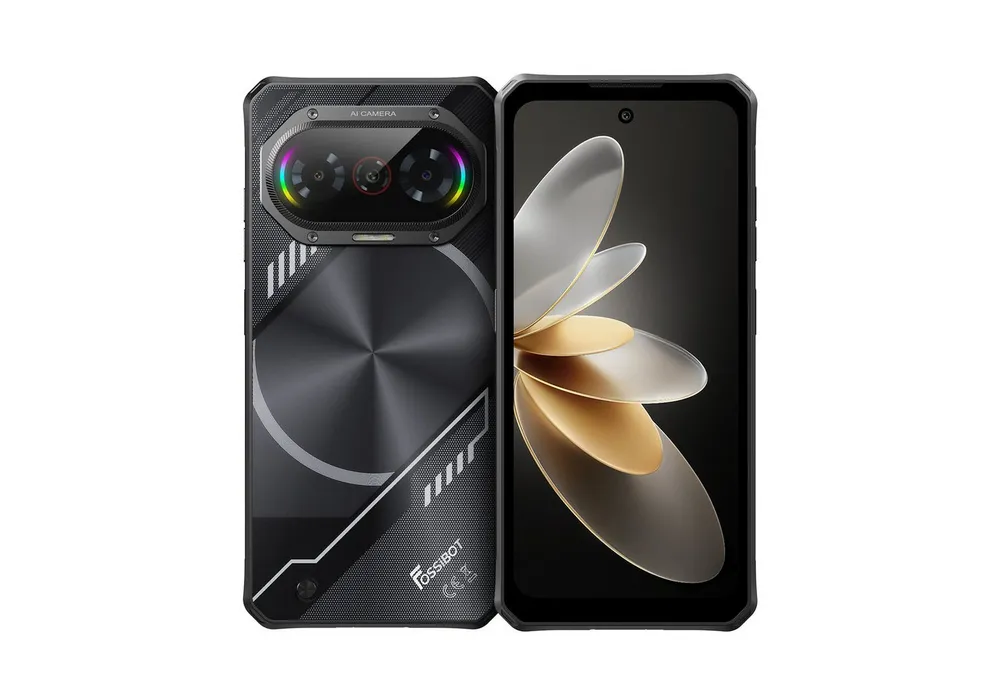 Fossibot F114 Outdoor Handy 5G 6,67 Zoll HD 5000mAh 4GB+128GB NFC Smartphone (6.67 Zoll, 128 GB Speicherplatz, 50 MP Kamera, Android 15, IP68/IP69K, BT5.0)