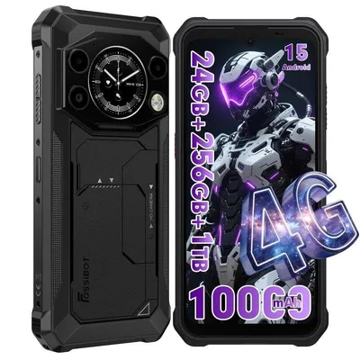 Fossibot F117 4G 8GB Schwarz 256GB 6.75" Outdoor