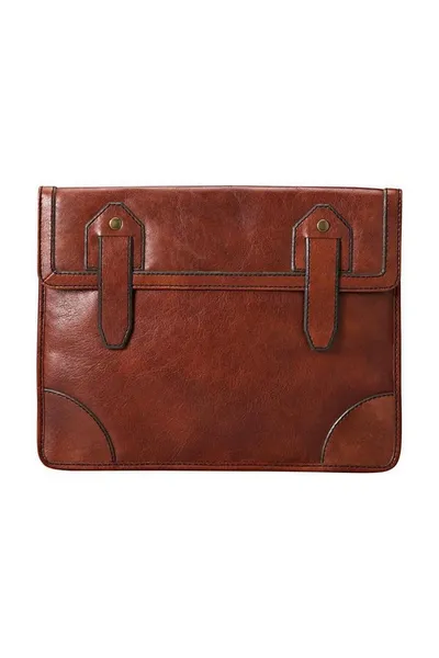 Fossil Tablettasche Tasche Leder Stoff Braun - ML1374200