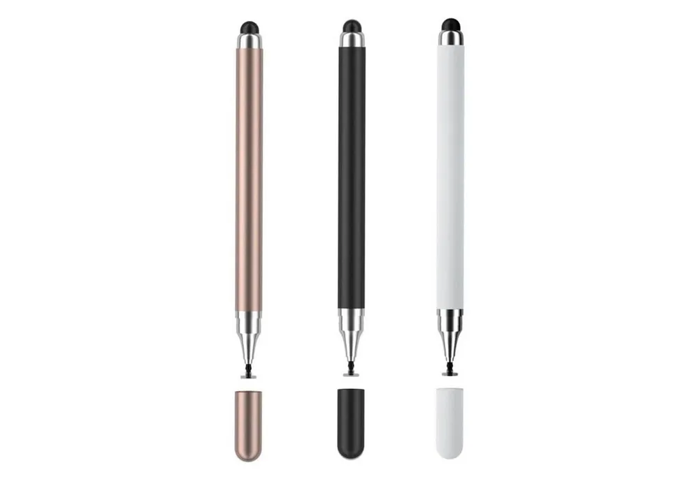 FOUORTUNATE-BEE 2in1 Touchscreen Stift für Tablet & Smartphone, 3er Set Tastatur mit Touchpad (Universeller Stylus Pen für Handy Tablet Zeichnen Schreiben)