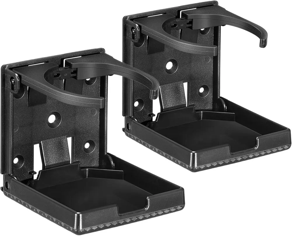 FOUORTUNATE-BEE Flaschenhalter 2er Set klappbare Auto Getränkehalter für PKW & Boot, (2-St), Universeller Becherhalter für Wohnmobil, LKW & Zuhause