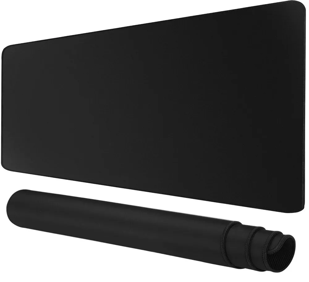 FOUORTUNATE-BEE Mauspad Großes Mauspad 80x40 cm Gaming Deskmatte mit Nahtkante, Schreibtischunterlage für Tastatur und Maus mit rutschfestem Boden