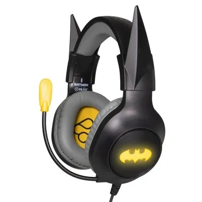 FR-TEC DC BATMAN Schwarz Gaming-Kopfhörer