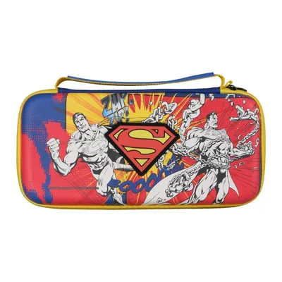 FR-TEC Superman Premium Tasche mit Spielebox für Nintendo Switch
