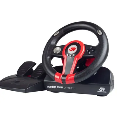 FR-TEC Turbo Cup Lenkrad und Pedale für Nintendo Switch/PC
